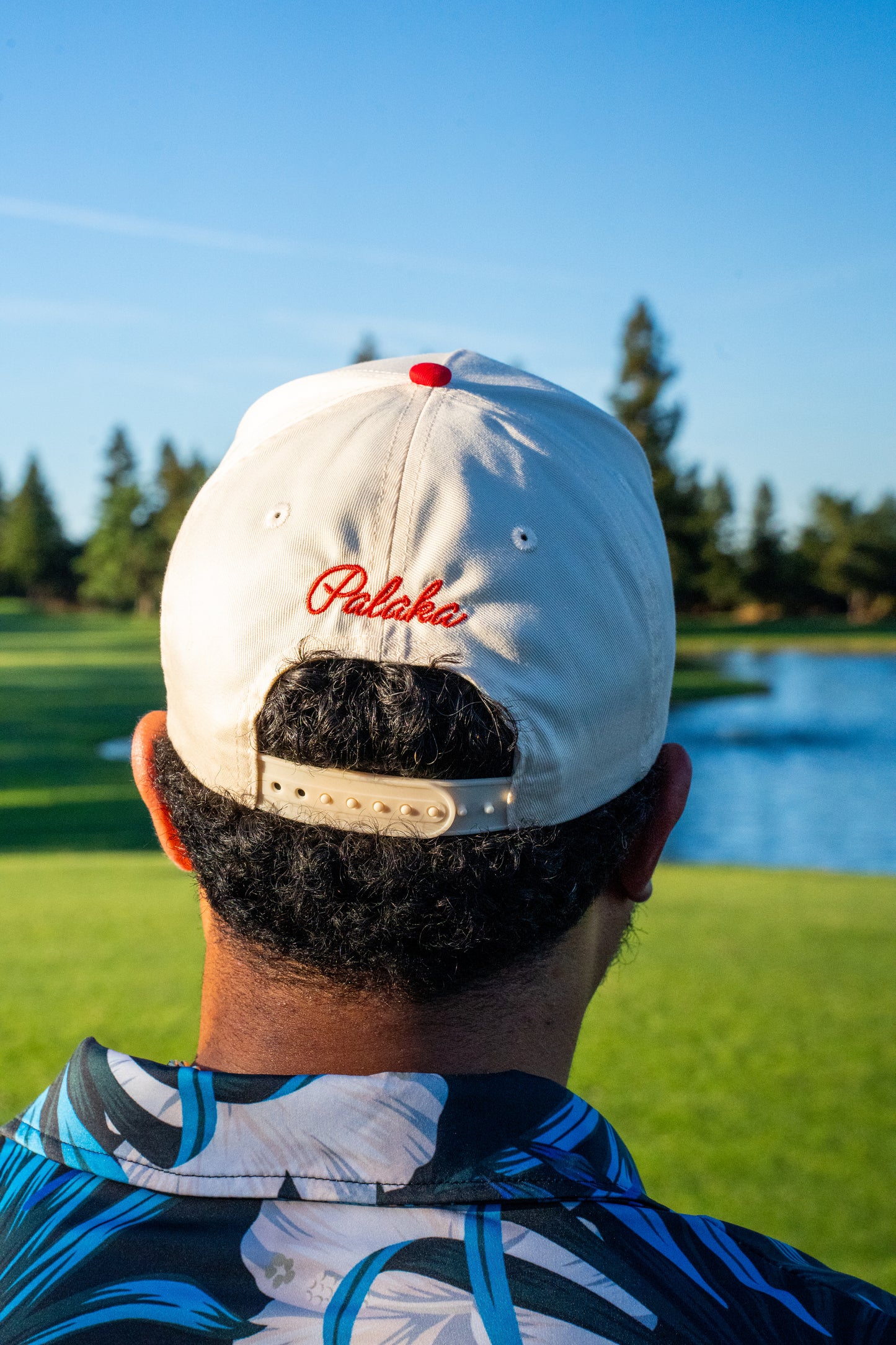CREAM/RED - A FRAME SNAPBACK