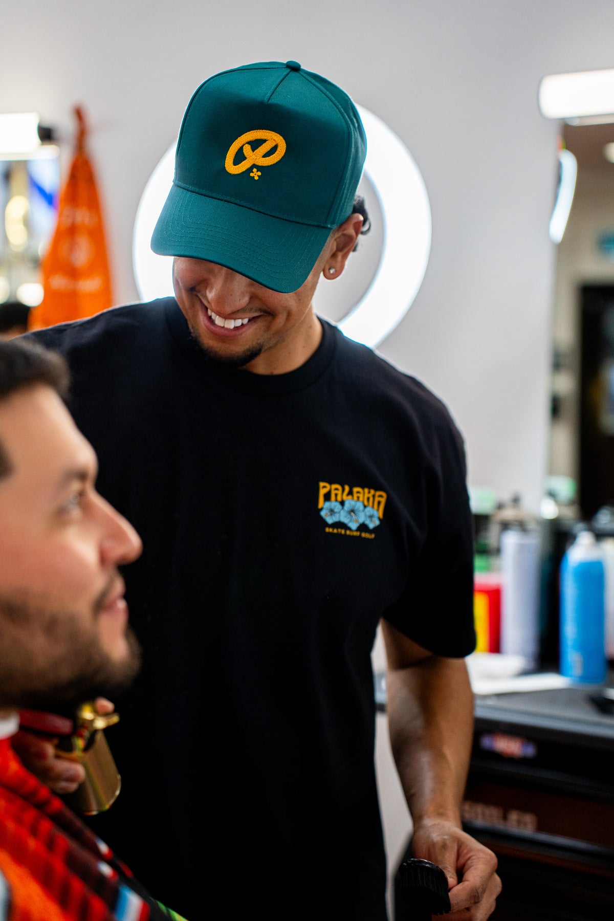 GREEN/GOLD - A FRAME SNAPBACK